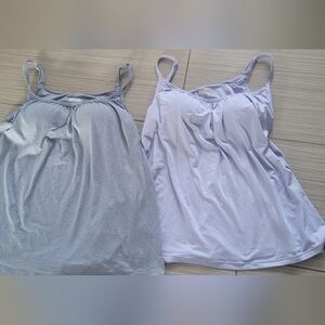 BE COOL Women's Tank Tops in Gray and Lavender